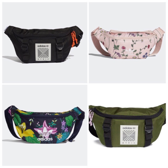 adidas floral waist bag