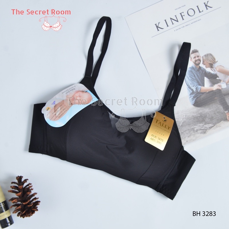 TALLY BRA BH BABY SKIN 3283 I CUP B | KAIT 3 | TANPA KAWAT I BUSA TIPIS I SIZE 34-38