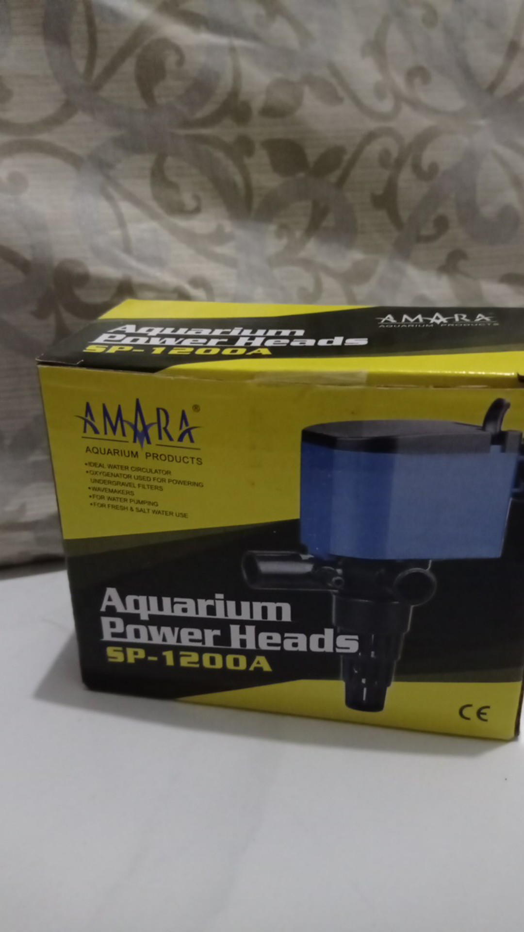 Amara 1200 Pompa Aquarium Amara Sp 1200a Power Head Amara Sp 1200a Amara Kuning Shopee Indonesia