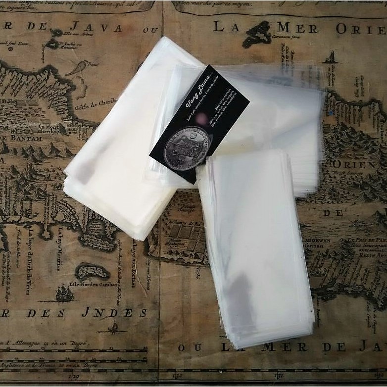 Minimal beli 5000 Plastik Pelindung Uang Kuno Plastik Pembungkus Uang Kertas Uang Lama Uang Mahar