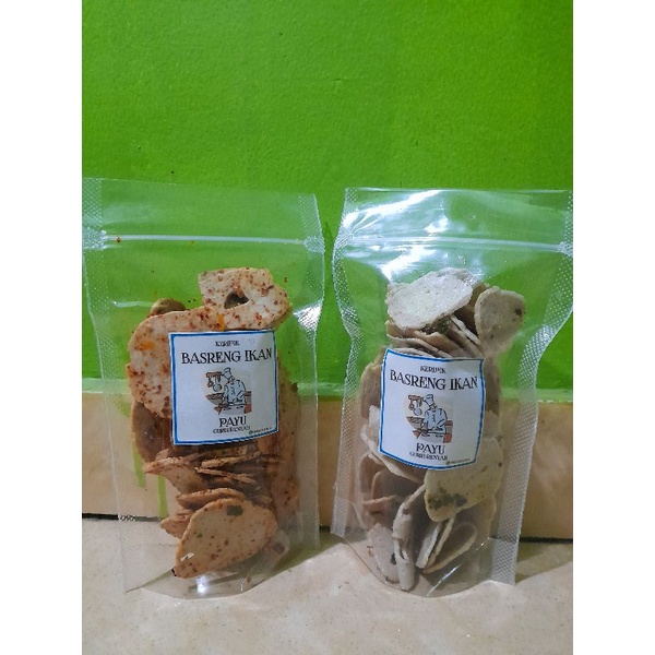 

(60 gram) Basreng Ikan Pedas dan Original