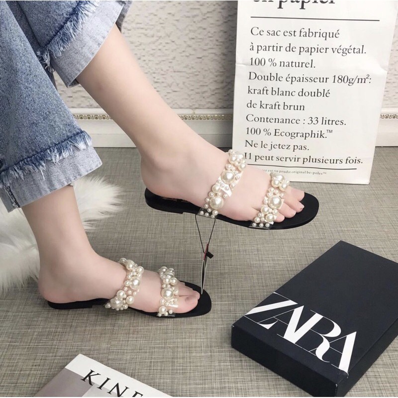 Sandalflat wanita A2022 import realpict