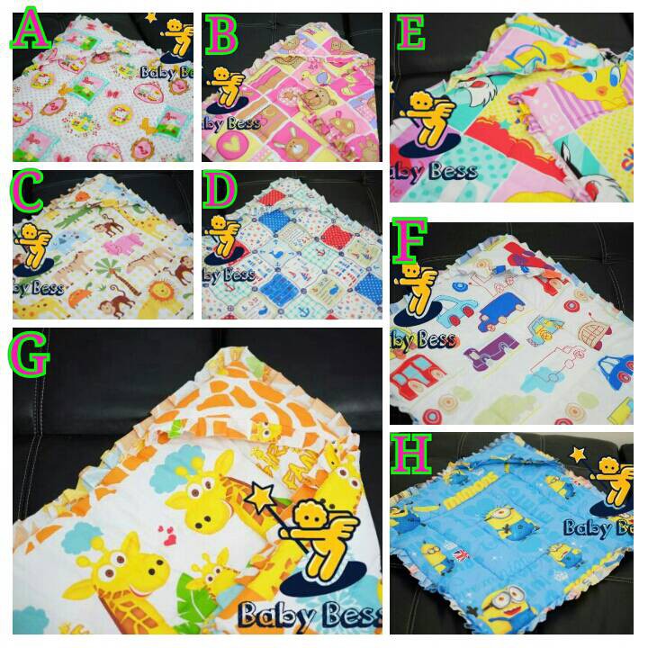 Selimut Topi/Selimut Bayi/Baju Bayi/Bedong/Alas Ompol