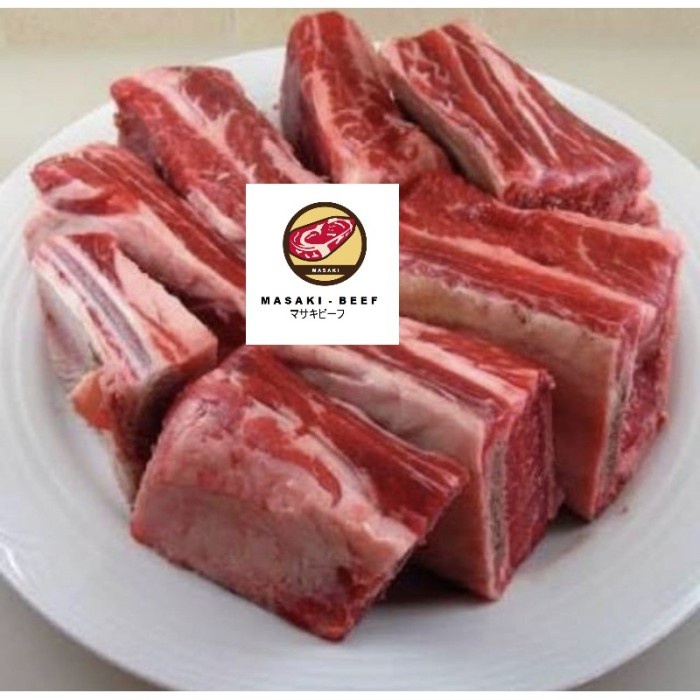 

AUS Premium Iga Sapi Import Shortribs Grade A 500gr