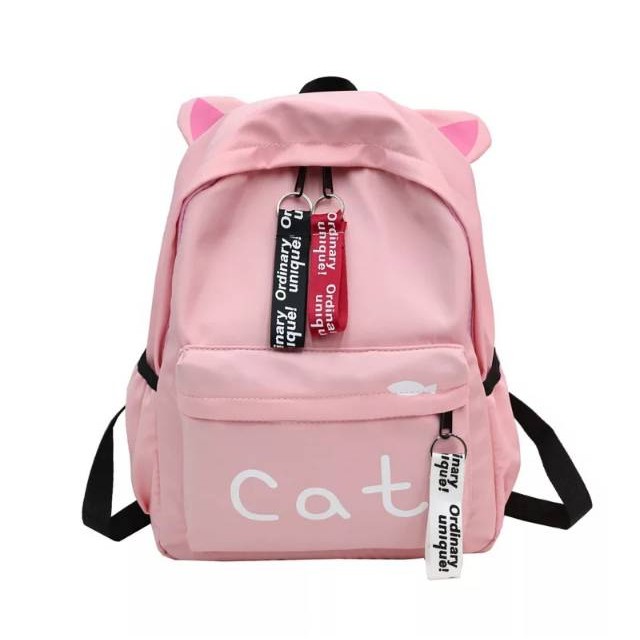 ARMELIA SHOP - TAS RANSEL WANITA CAT SINGLE / TAS RANSEL ANAK