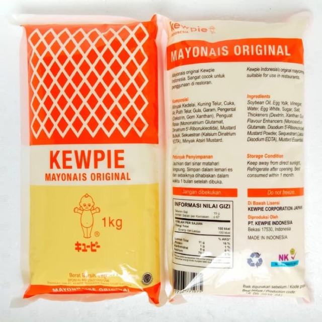 

Mayonaise kewpie original 1 kg