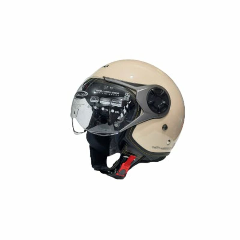 Helm Cargloss YRM GHOTIC Retro Avorio Naide I Cream Glossy