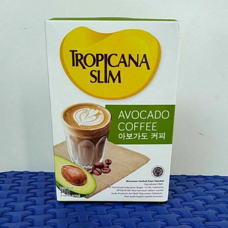 

Tropicana Slim Avocado Coffee Box 4x14 gr