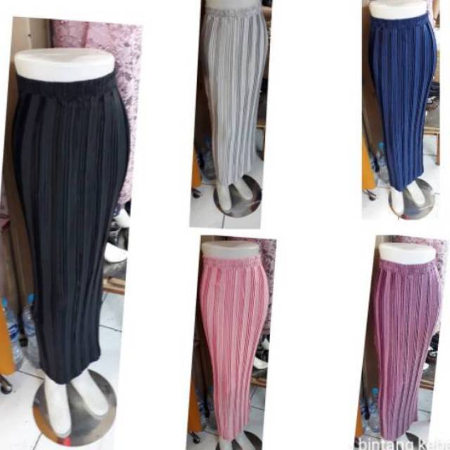 ROK PLISKET POLOS / ROK POLOS / ROK KEBAYA