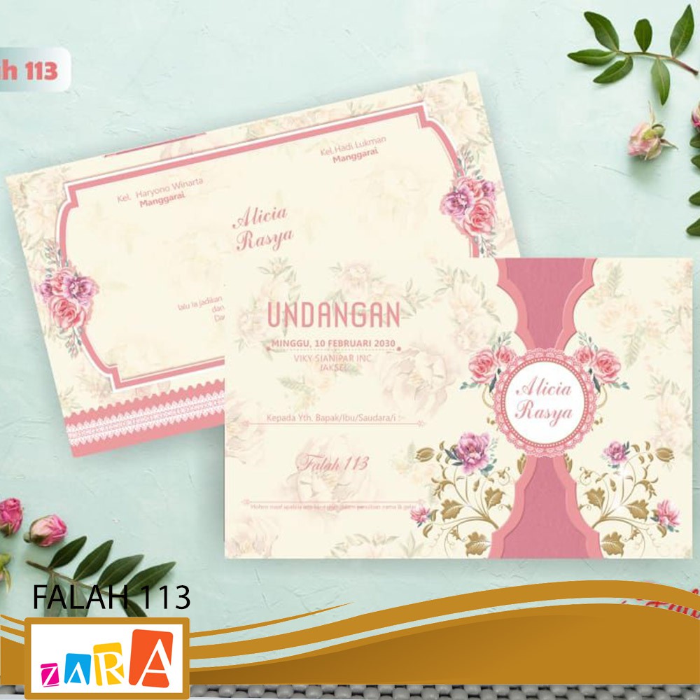 Blangko Undangan Falah 113 Harga Grosir