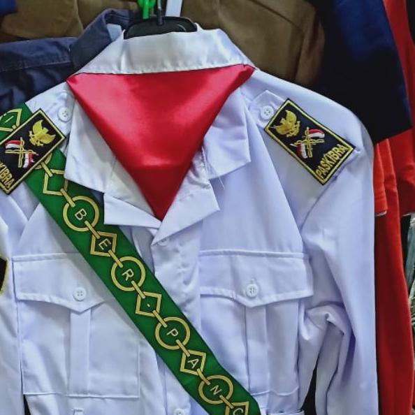 Trx 4v9Uj-- BAJU PDU PASKIBRA SATU STEL LENGKAP