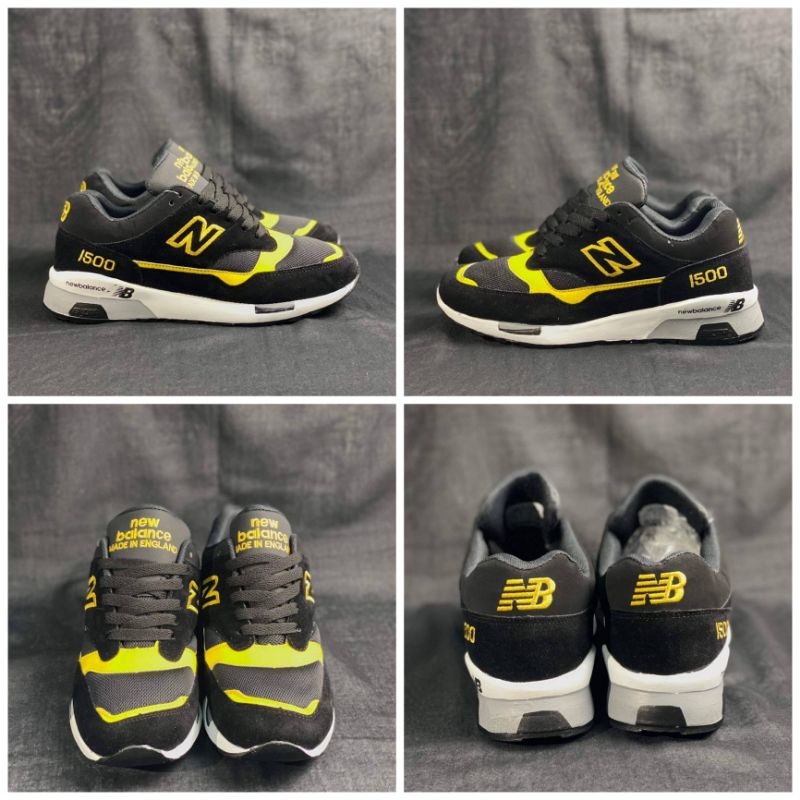 NEW BALANCE 1500 BLACK YELLOW PREMIUM QUALITY