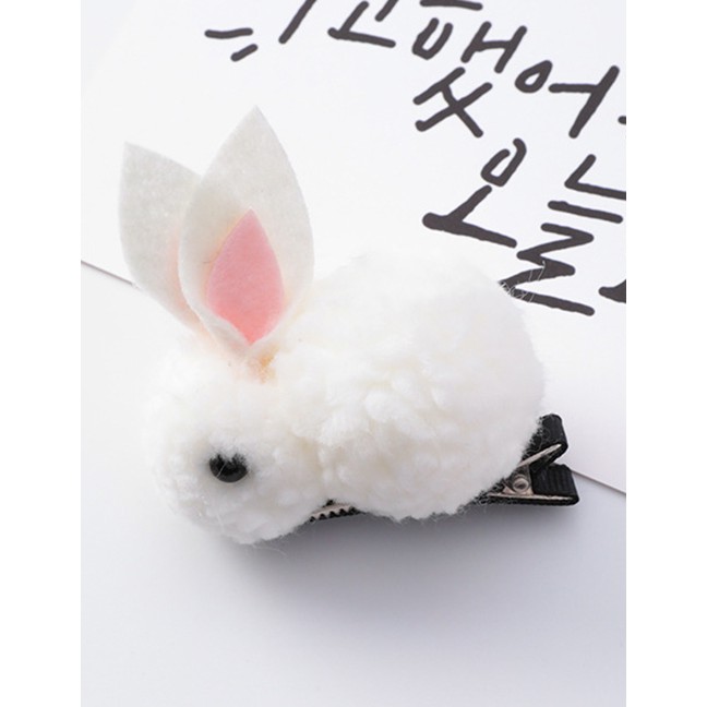 LRC Jepit Rambut Fashion Rabbit Shape Decorated Hair Clip F05328