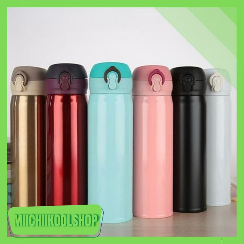 TERMOS MINI / TERMOS / BOTOL MINUM TUMBLER / TUMBLER TERMOS / TERMOS MURAH / TERMOS STAINLESS 500ML 