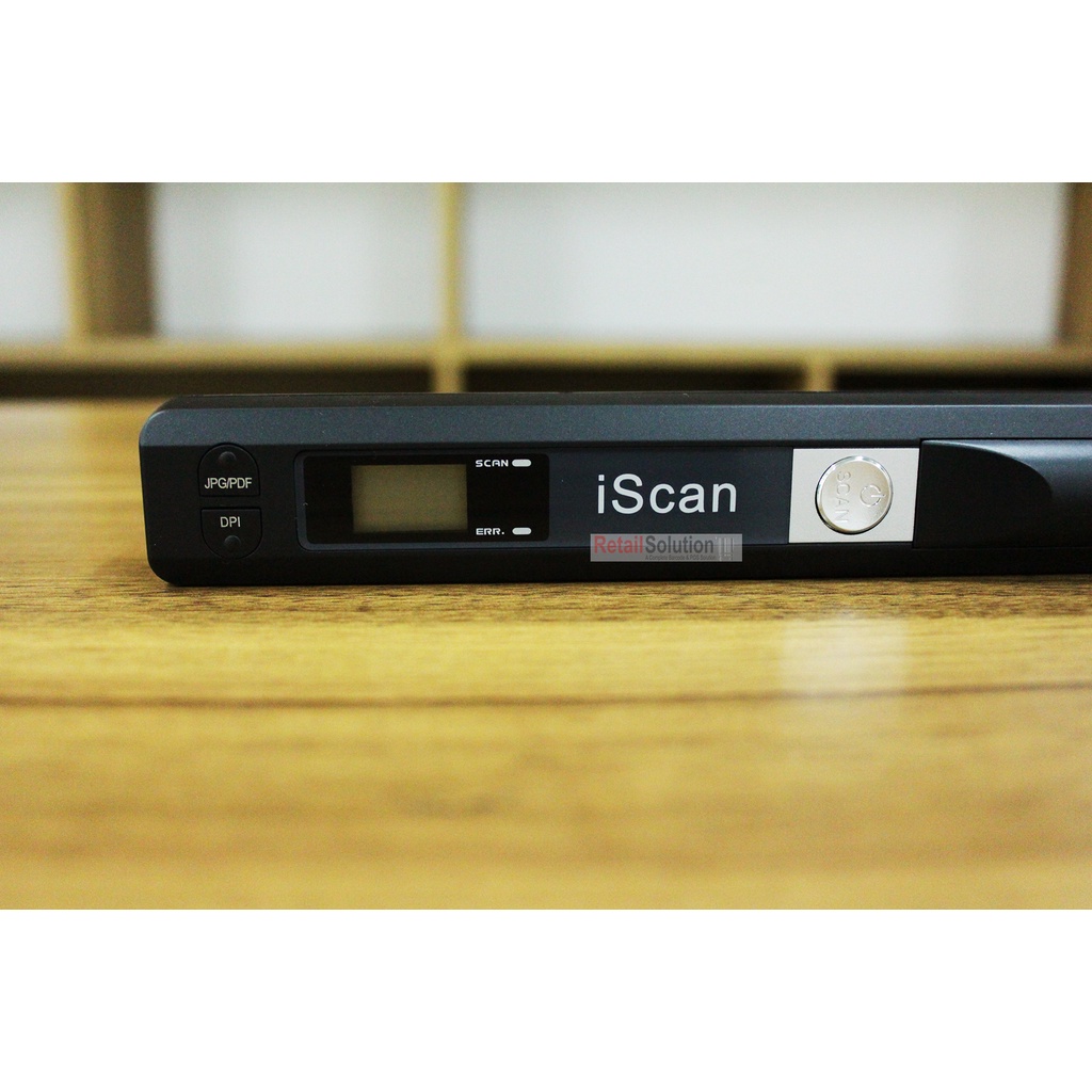 Scanner Dokumen Warna A4 Portable 900 DPI - iScan i Scan Wand Portable