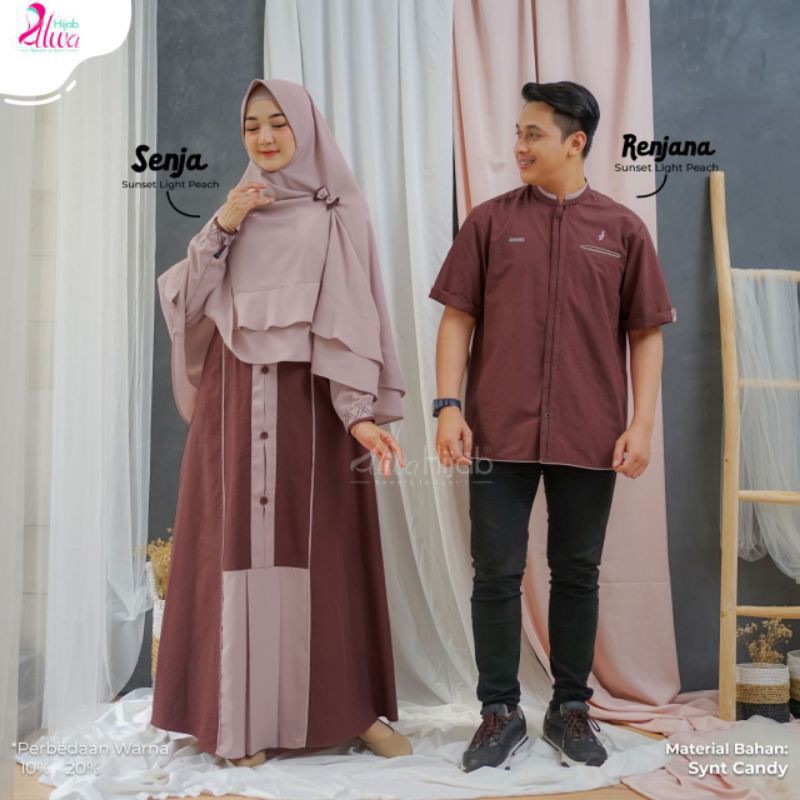 READY Renjana Senja Couple Set - Alwa Hijab