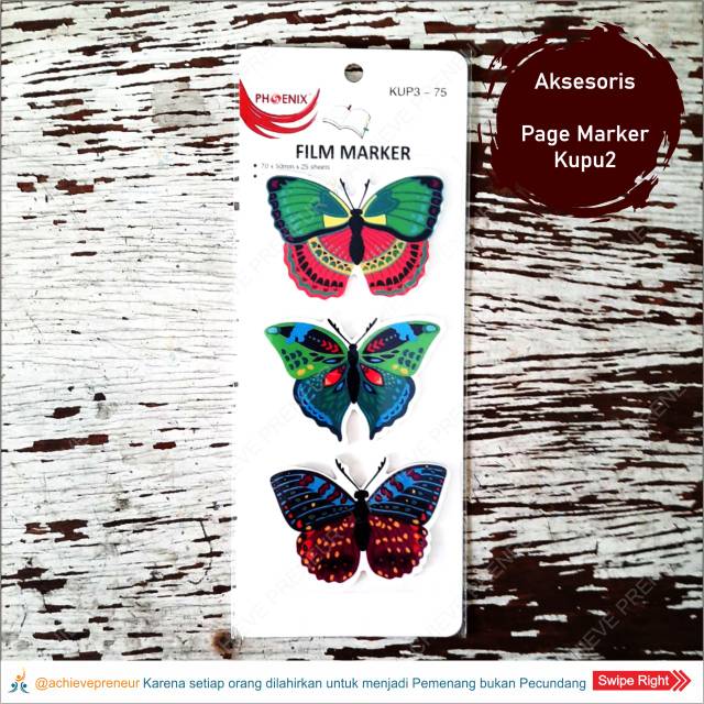 

Film Marker / Sticky Notes / Page Marker / Pembatas Buku