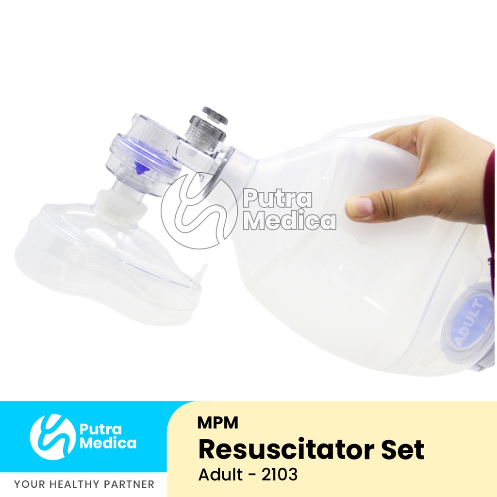 MPM Ambubag [Dewasa] / Ambu Bag / Amboe Bag / Resuscitator / Alat Resusitasi