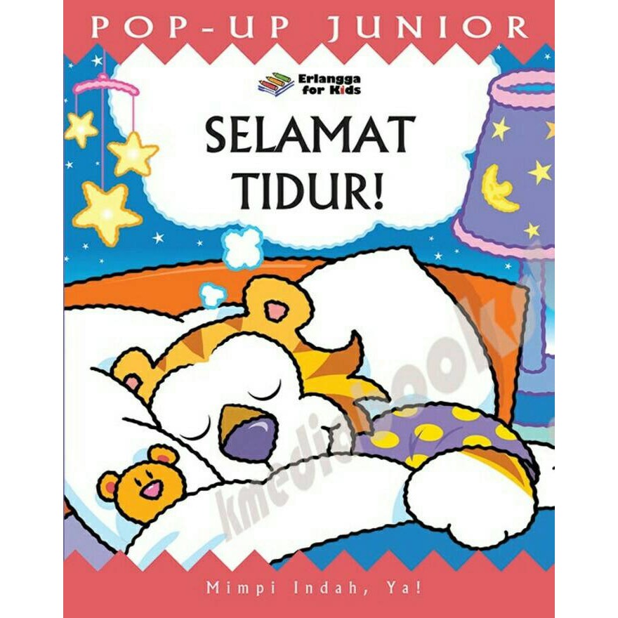 Buku Pop Up Junior 3 Dimensi  Selamat Tidur Mimpi Indah Ya - Hardcover