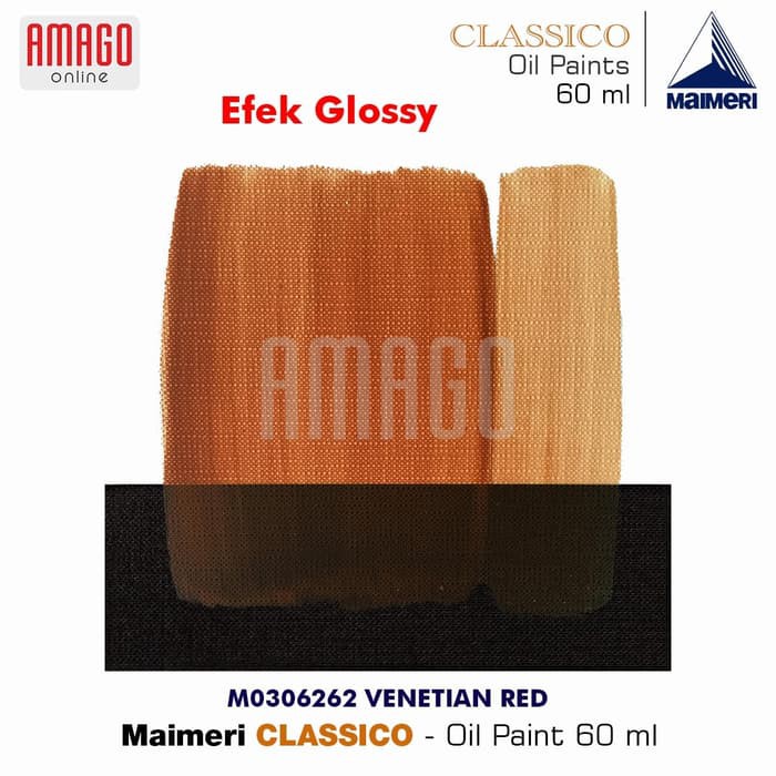 MAIMERI CLASSICO - OIL PAINT - VENETIAN RED - 60ML - M0306262