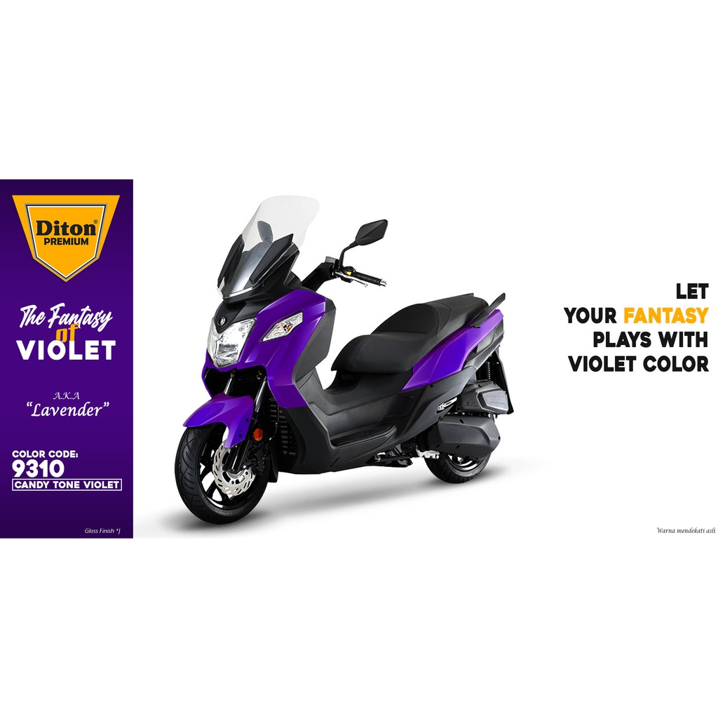Sunkisscoo Diton Premium 9310 Candy Tone Violet (Ungu Candy) Cat Semprot