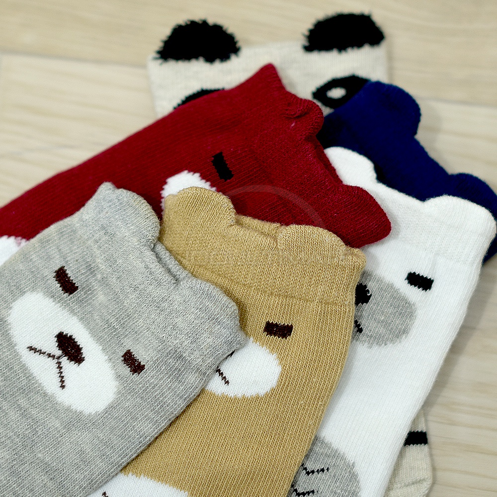 KKA-025 Kaos Kaki Anak Balita Laki-Laki Perempuan Kaos Kaki Bayi Baby Socks  Alas Kaki Pelindung Kaki Kid Sock Anak Foot Cover Kaus Kaki Kaos Kaki Sekolah