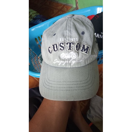 topi second import costom