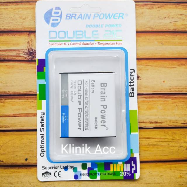 BATRE BATREI BATERRY BRAIN POWER HUAWEI Y3 / Y3C / Y5 / Y5C / Y511/ 5V / Y33 / BATREI BATERRY BATRE