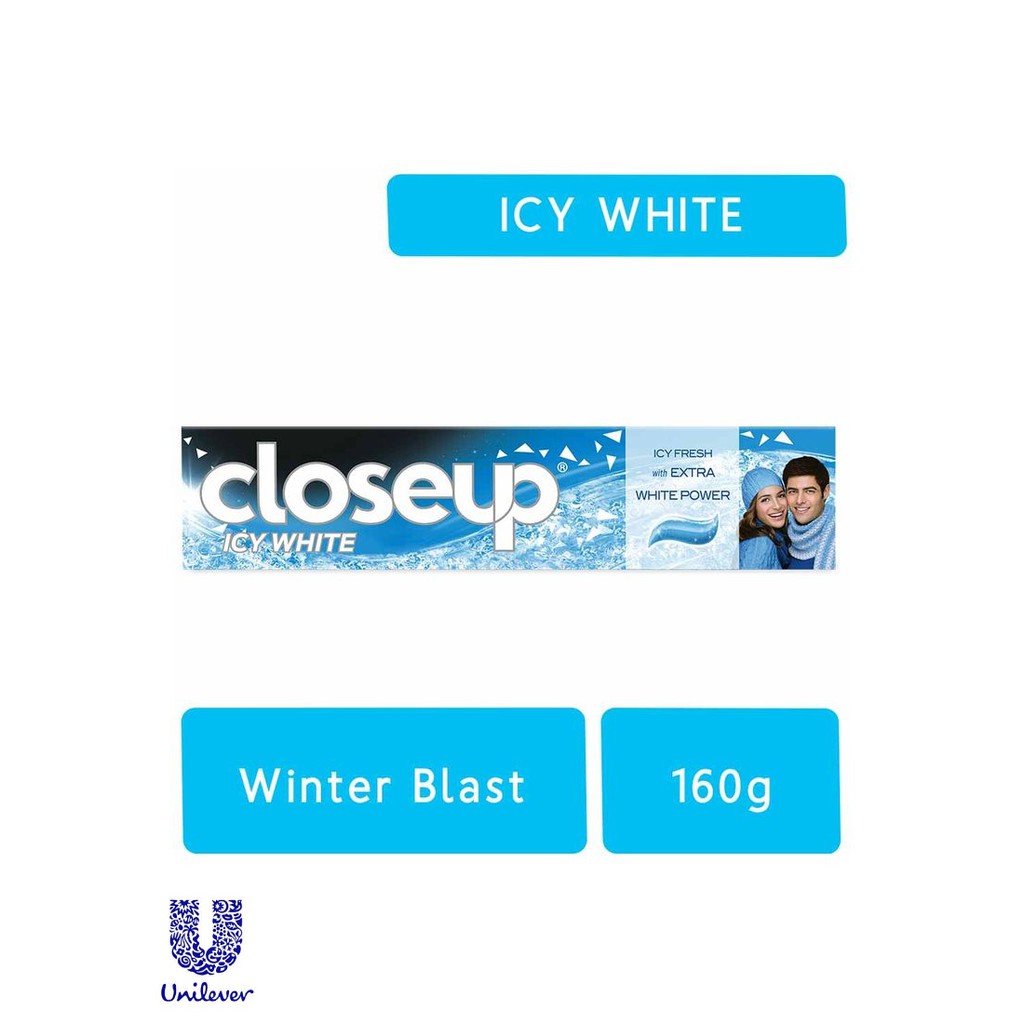 CLOSE UP ICY WHITE GAGA 160 GR