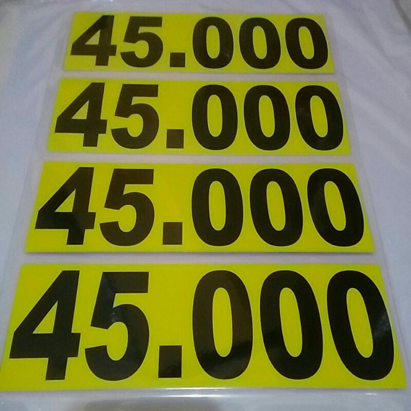 

Harga Obral Laminating /1Folio dapat 4 pcs / Hargaobral / Obralan / Bandrol Harga