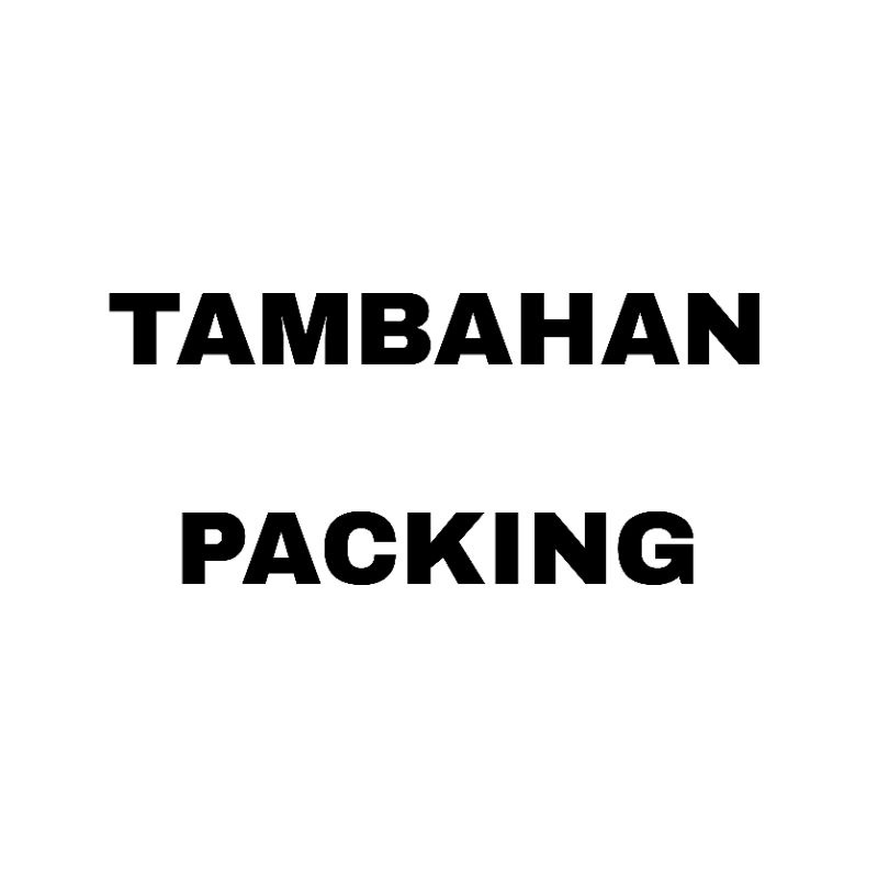 

Tambahan Packing Photocard/Album
