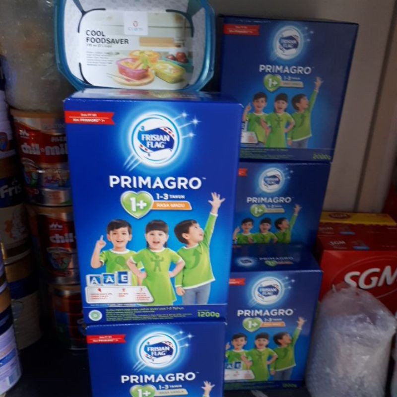 PAKET HADIAH PEMBELIAN SUSU FF JELAJAH 123 . FRISIAN FLAG PRIMAGRO 1+ BOX 1200GR
