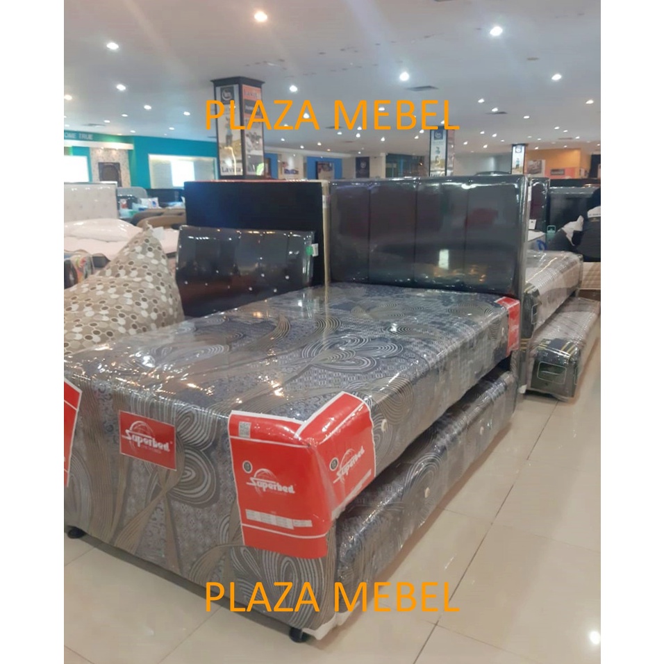 SET 2in1 Twin SUPERBED Kasur Multibed Springbed 120x200
