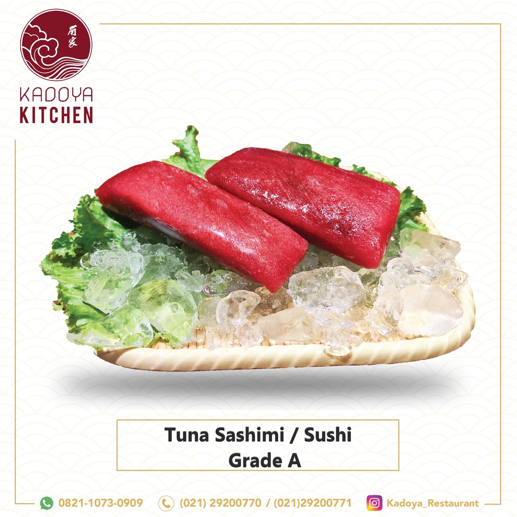 

Kadoya Tuna Sashimi / Sushi Grade A 250gr