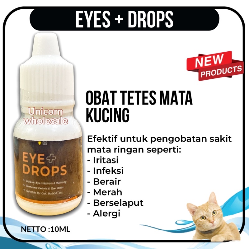 OBAT MATA TETES BELEKAN SAKIT MATA KUCING EYES PLUS DROPS