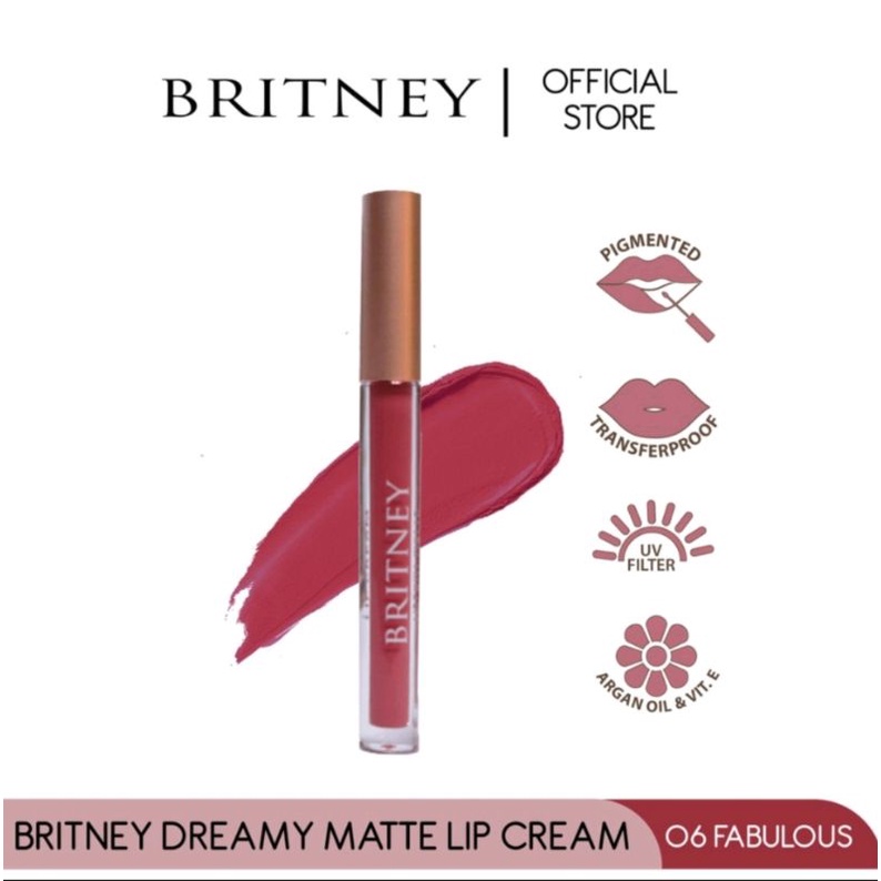 LIPSTIK BRITNEY MATTE CREAM