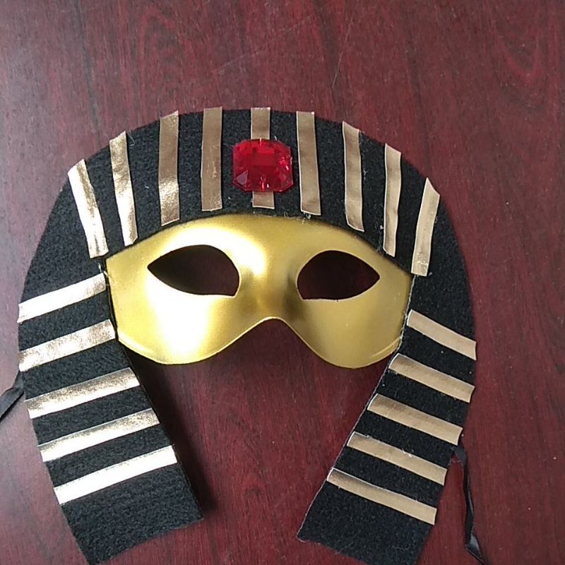 topeng Mesir pharaoh pesta kostum halloween egypt mask