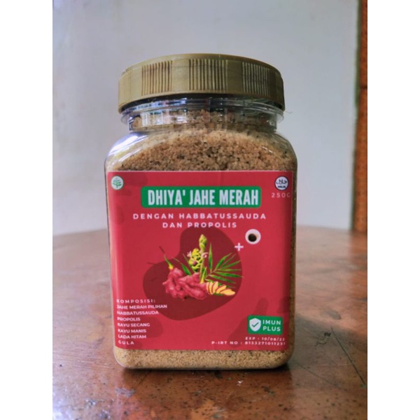 

Dhiya Herbal - Jahe Merah Instan (Botol)