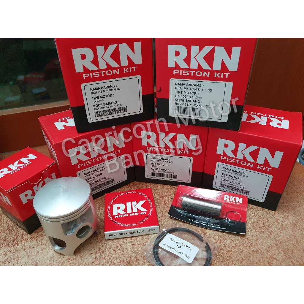 Piston Kit RXK RX KING RKN RIK RIKEN oversize STD 25 50 75 100