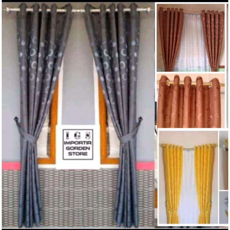 Gorden Jendela Minimalis Aesthetic Gorden Jendela Panjang Gorden Jendela Pendek Gorden Jendela Kamar