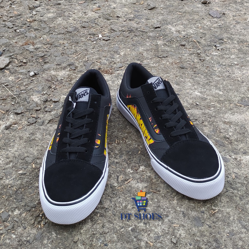 SEPATU  VANS OLDSKOOL THRASHER KASUAL SNEAKERS