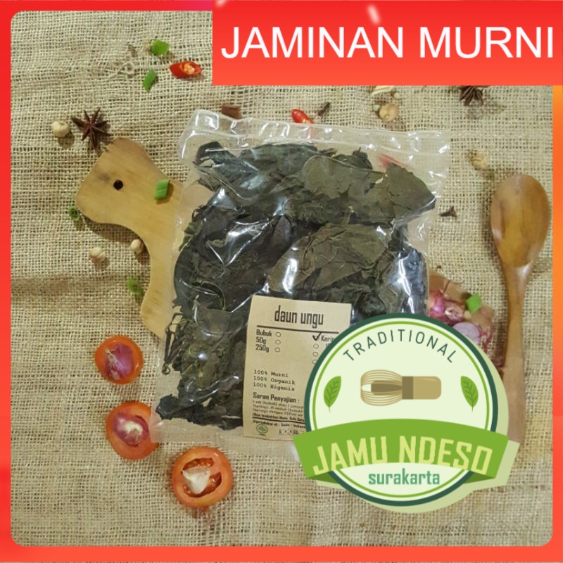 

DAUN UNGU KERING 100 GRAM - Graptophyllum Pictum - MURNI - JSR - REMPAH - PREMIUM QUALITY