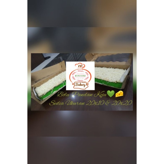 

Bolu Pandan Cream Chesse
