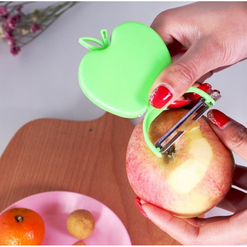 kupasan kentang bentuk apel/kupas kentang/kupas apel/peeler/kupasan buah