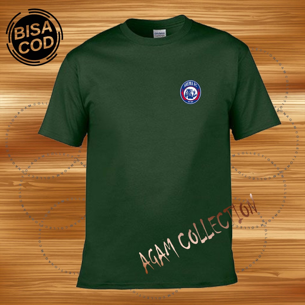 Agam Collection Baju Kaos Distro Logo FC 1 Text Printing Lengan Pendek  Premium Quality