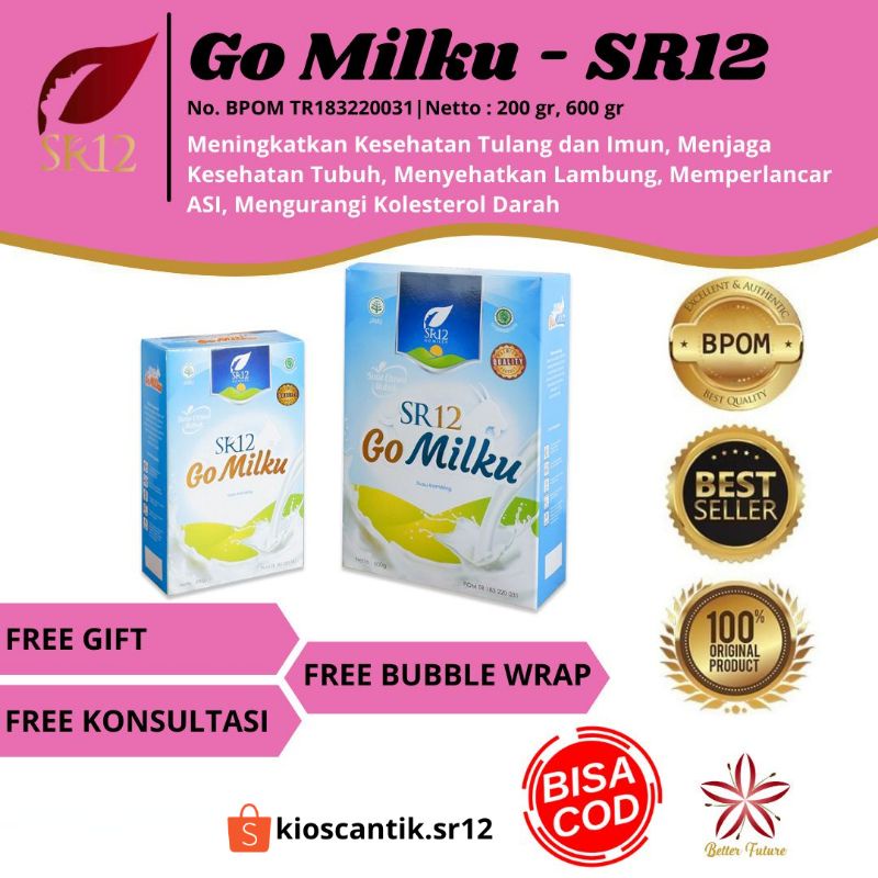 

GoMilku SR12 - susu kambing etawa murni - susu kambing kesehatan - Susu Imun Booster - Susu Kekebalan Tubuh - Susu Kambing Etawa Premium - Go Milku SR12 - BPOM