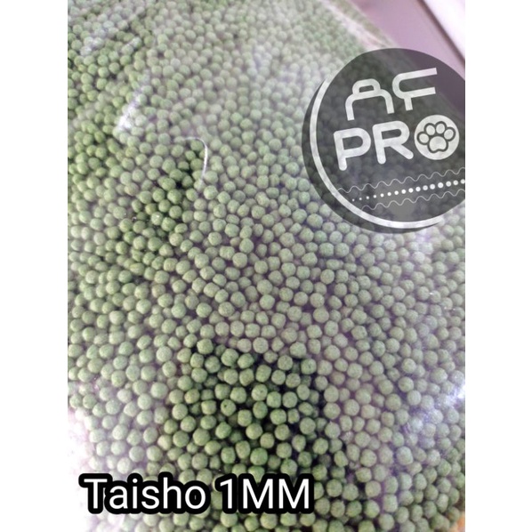 MAKANAN IKAN KOI TAISHO SUPER 1MM, 2MM, 5MM 10KG