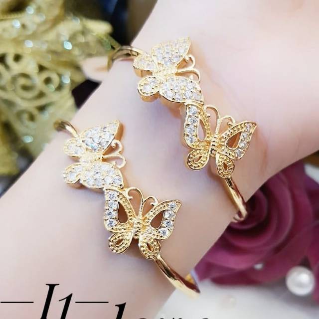 Xuping gelang lapis emas 24k 2853k