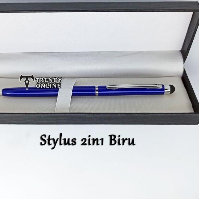 

✨ ⚡ERU Pulpen promosi stylus 2in1 Free Custom grafir box+pen harga bersaing