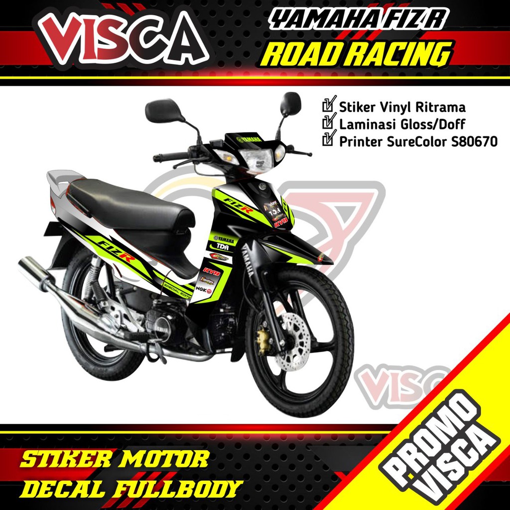 Decal Fiz R Decal F1zr Stiker Fiz R Variasi Decal Fizr Stiker Motor Fiz R RoadRace